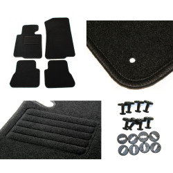 4 tapis de sol velours pour...