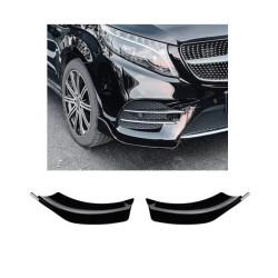 2 lame splitter avant noir...