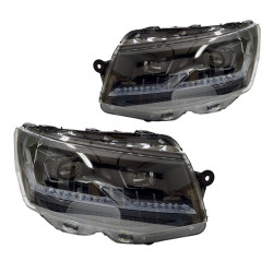 2 feux phare avant led pour...