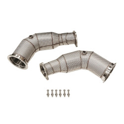 2 downpipe inox pour AUDI...