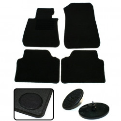 4 tapis de sol velours...