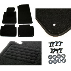 4 tapis de sol velours pour...