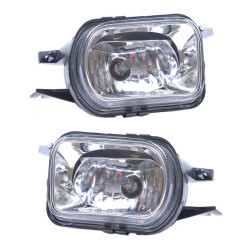 2 antibrouillards chrome...