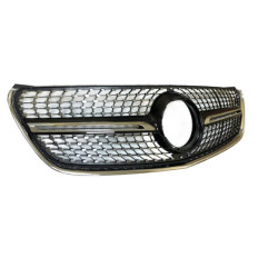 Calandre diamant noir look...