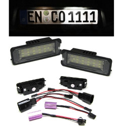 2 module éclairage plaque...