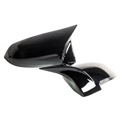 2 coque noir brillant look...